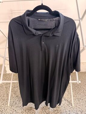 TravisMathew Men’s Dark Blue Polo Shirt
